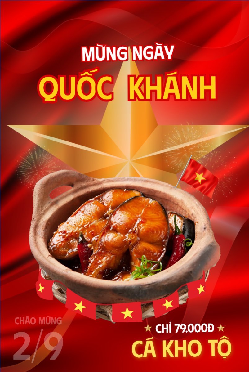 2/9, Quốc Khánh, lễ hội, Việt Nam, đồ ăn, food, thực phẩm, ẩm thực, món ăn, F&B, thức ăn, hiện đại, modern