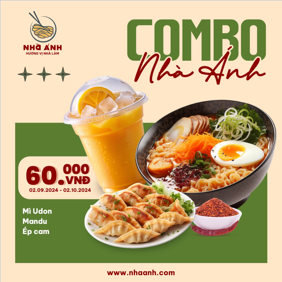 Mẫu Bài post MXH vuông Đồ ăn, food, thực phẩm, ẩm thực, món ăn, F&B, nhà hàng, thức ăn — LayerPic
