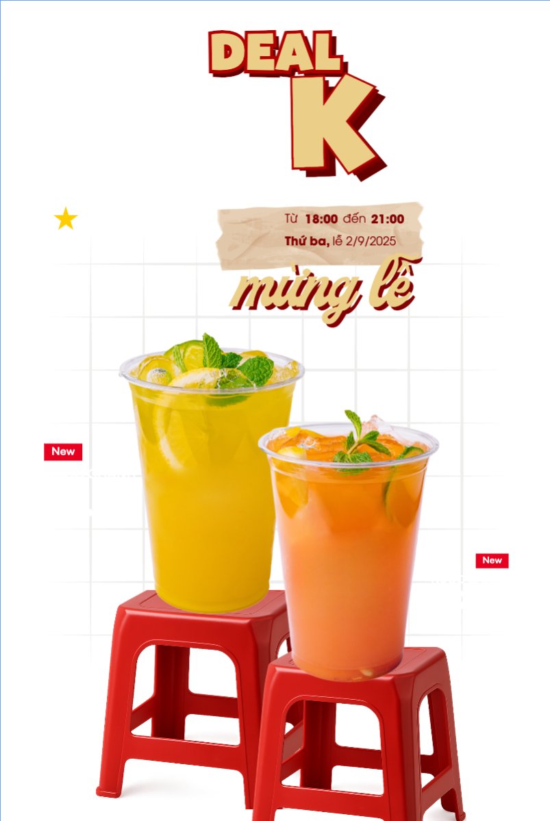 2/9, Quốc Khánh, lễ hội, Việt Nam, nước uống, juice, giải khát, F&B, drink, cổ điển, vintage, retro, classic