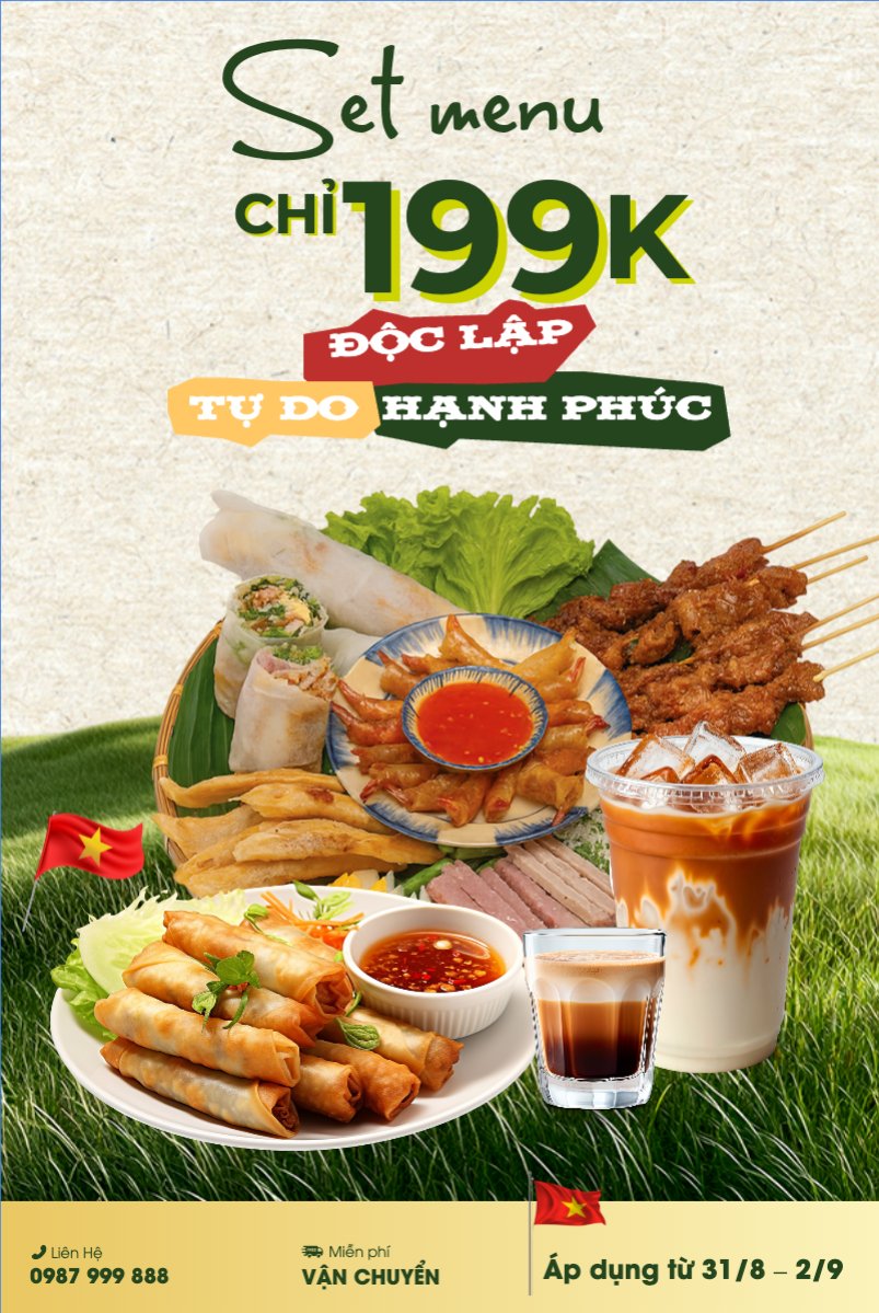 2/9, Quốc Khánh, lễ hội, Việt Nam, đồ ăn, food, thực phẩm, ẩm thực, món ăn, F&B, thức ăn, cổ điển, vintage, retro, classic