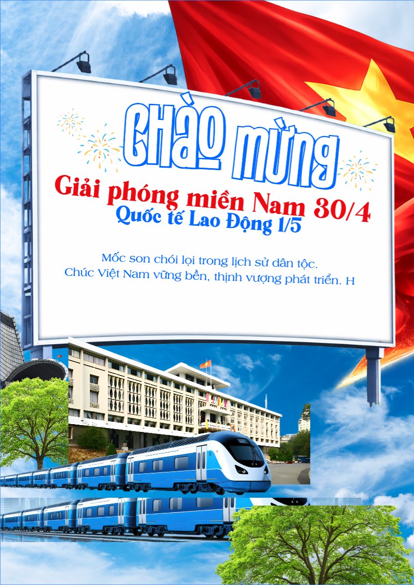 Nhiệt liệt chào mừng ngày Giải phóng miền Nam, thống nhất đất nước