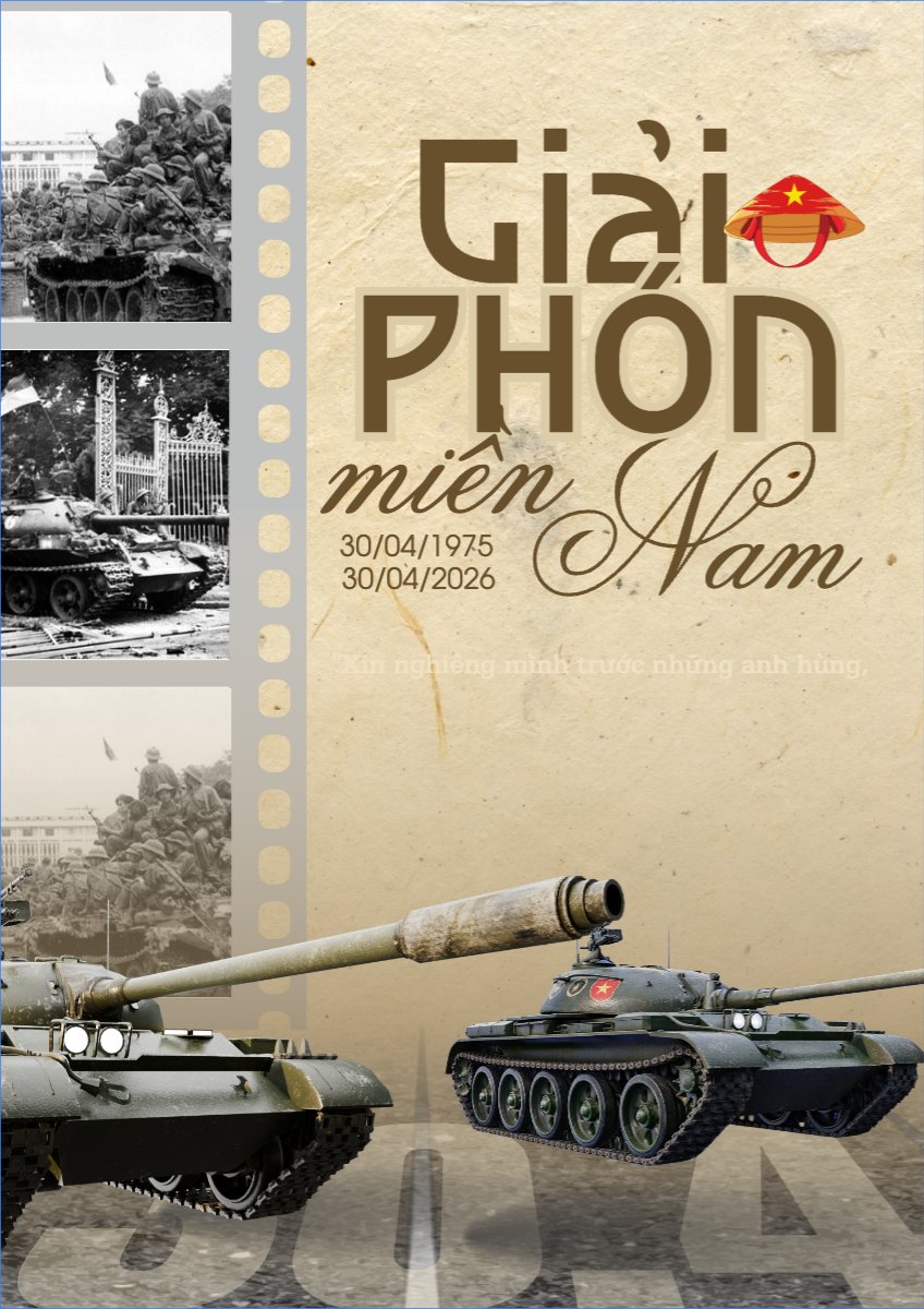 Nhiệt liệt chào mừng ngày Giải phóng miền Nam, thống nhất đất nước