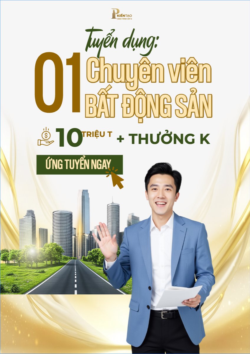 Tuyển dụng chuyên viên bất động sản