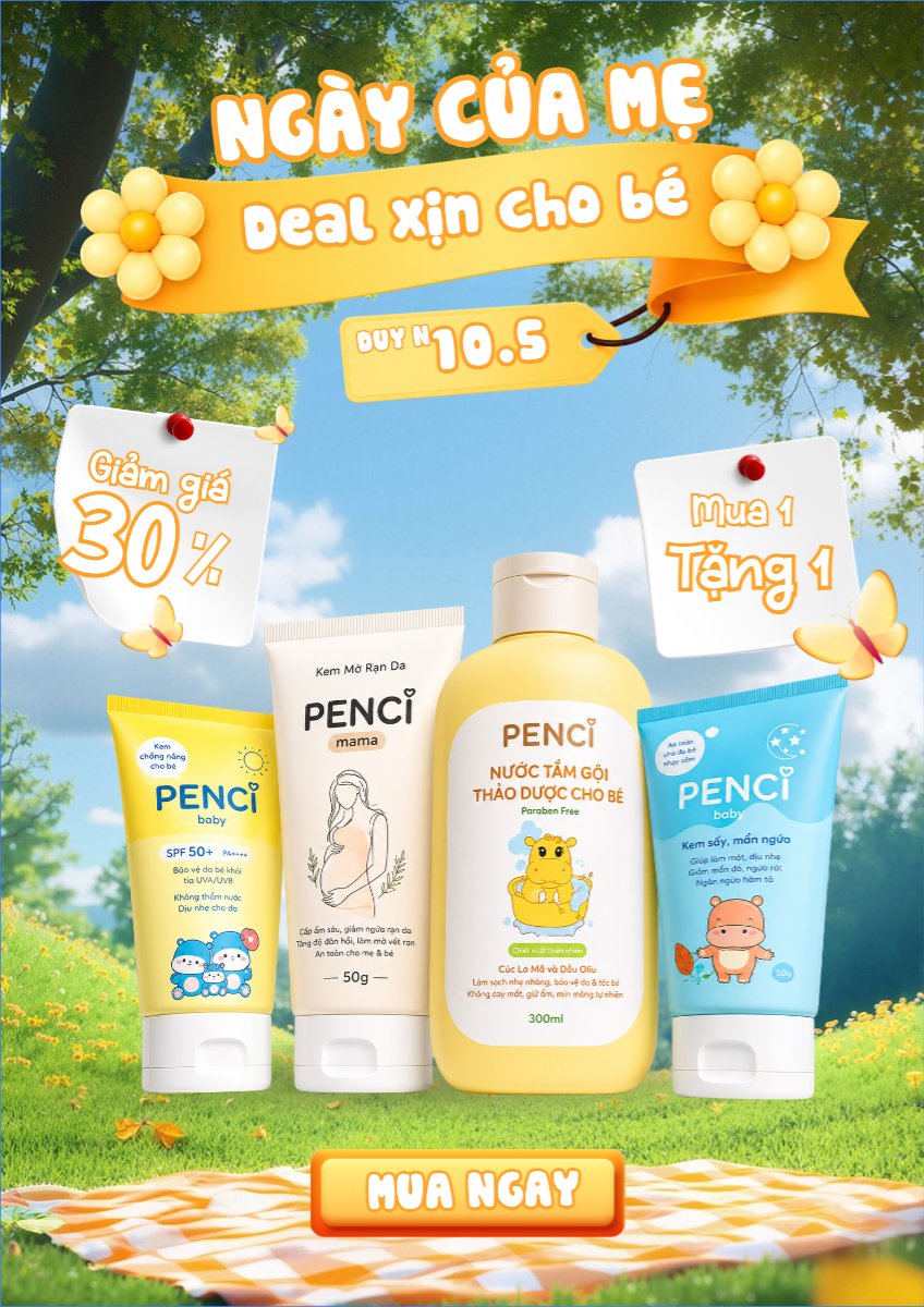 Ngày của mẹ deal cho bé