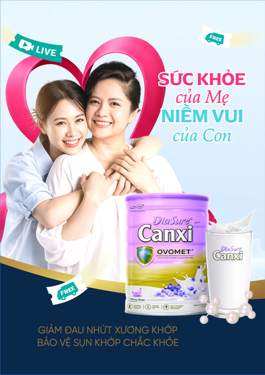 Sức khỏe của mẹ là niềm vui của con
