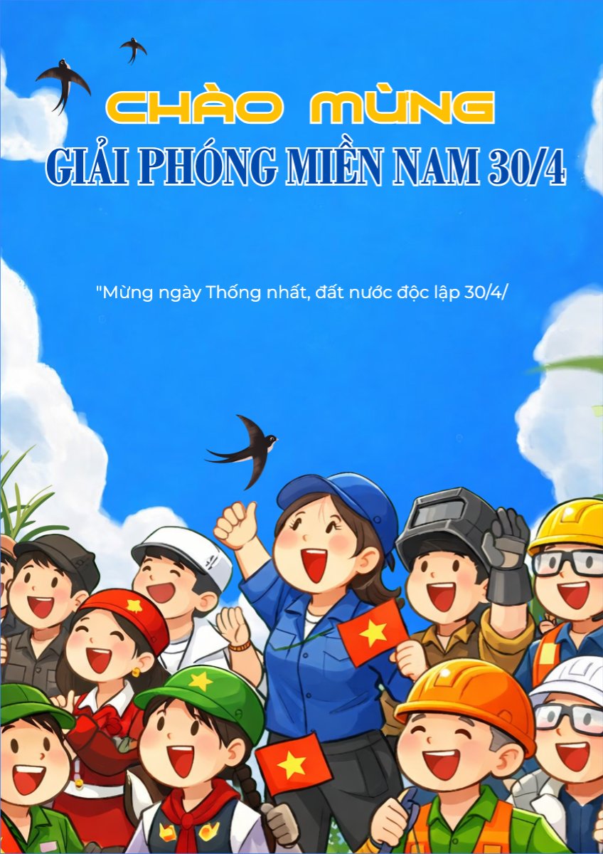 Nhiệt liệt chào mừng ngày Giải phóng miền Nam, thống nhất đất nước