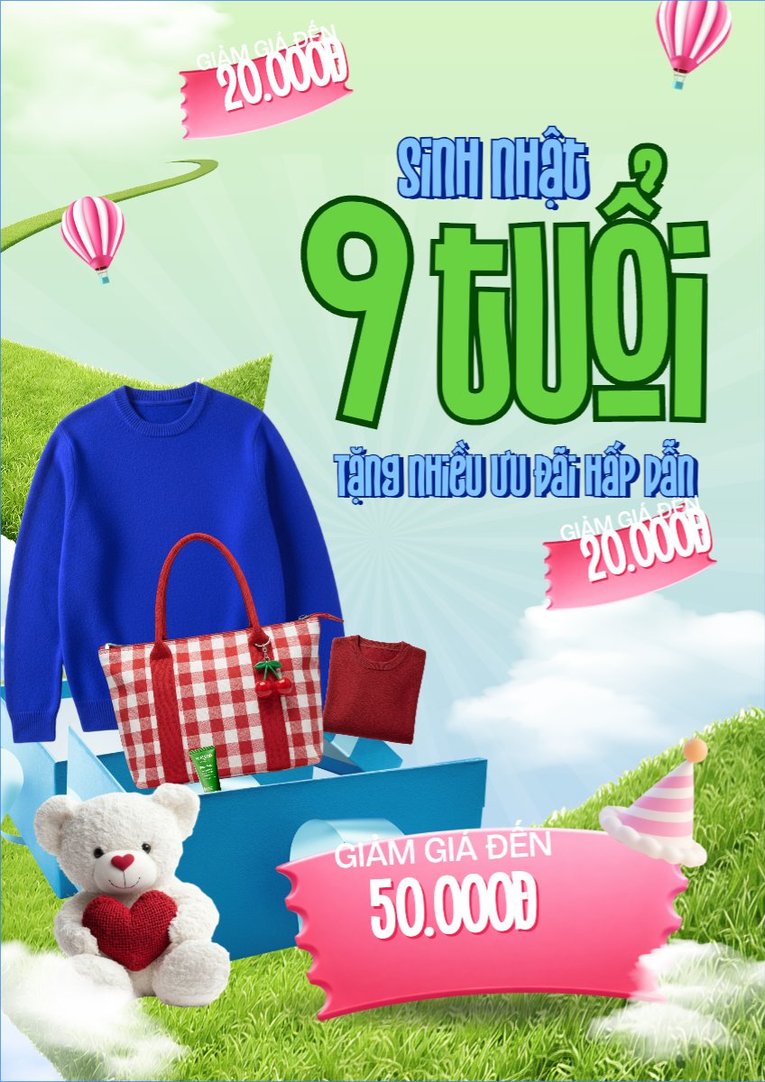 Giảm giá sinh nhật
