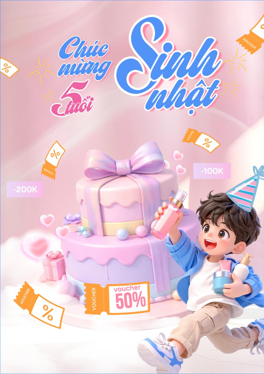 Giảm giá sinh nhật