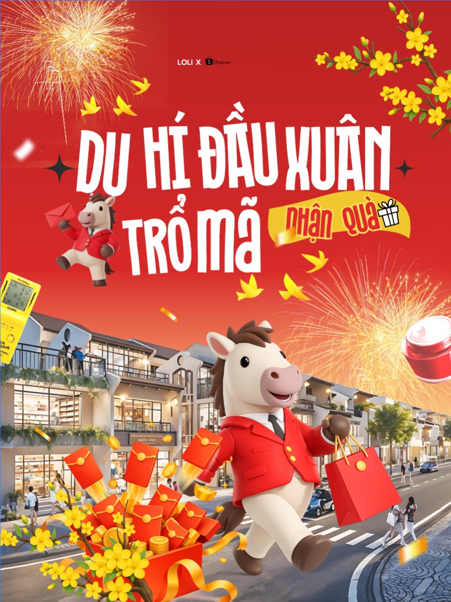 Du hí đầu xuân nhận quà trổ mã