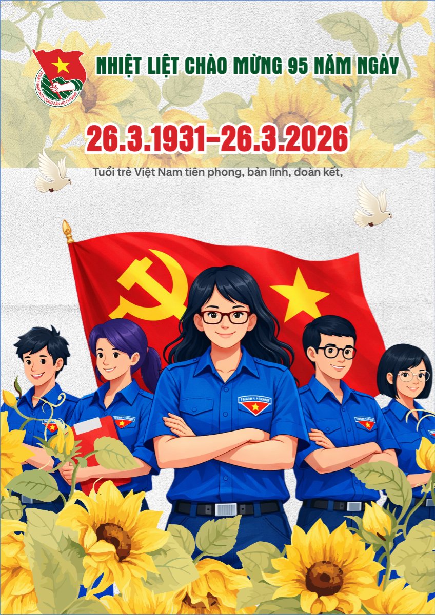 Chào mừng kỷ niệm ngày thành lập Đoàn TNCS Hồ Chí Minh 26/3