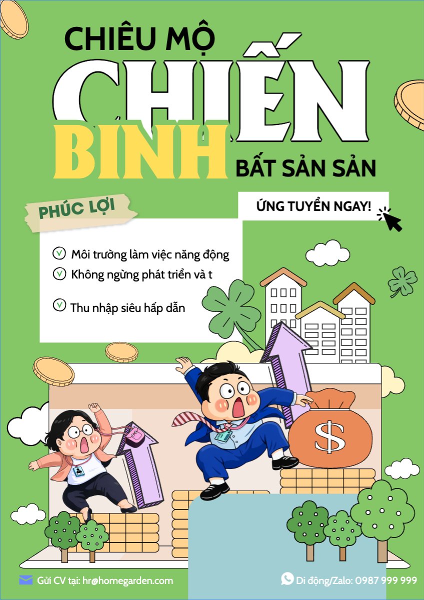 Tuyển dụng bất động sản