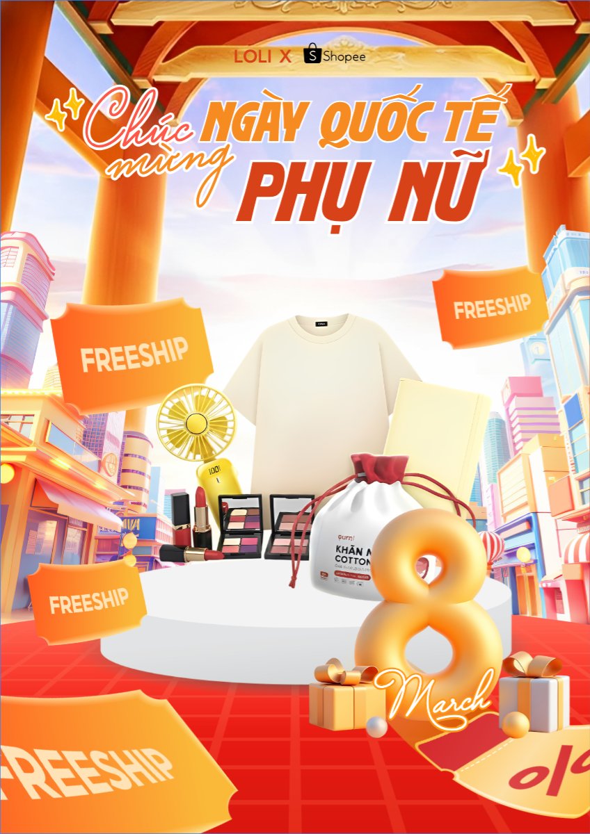Chúc mừng ngày Quốc tế phụ nữ 8/3