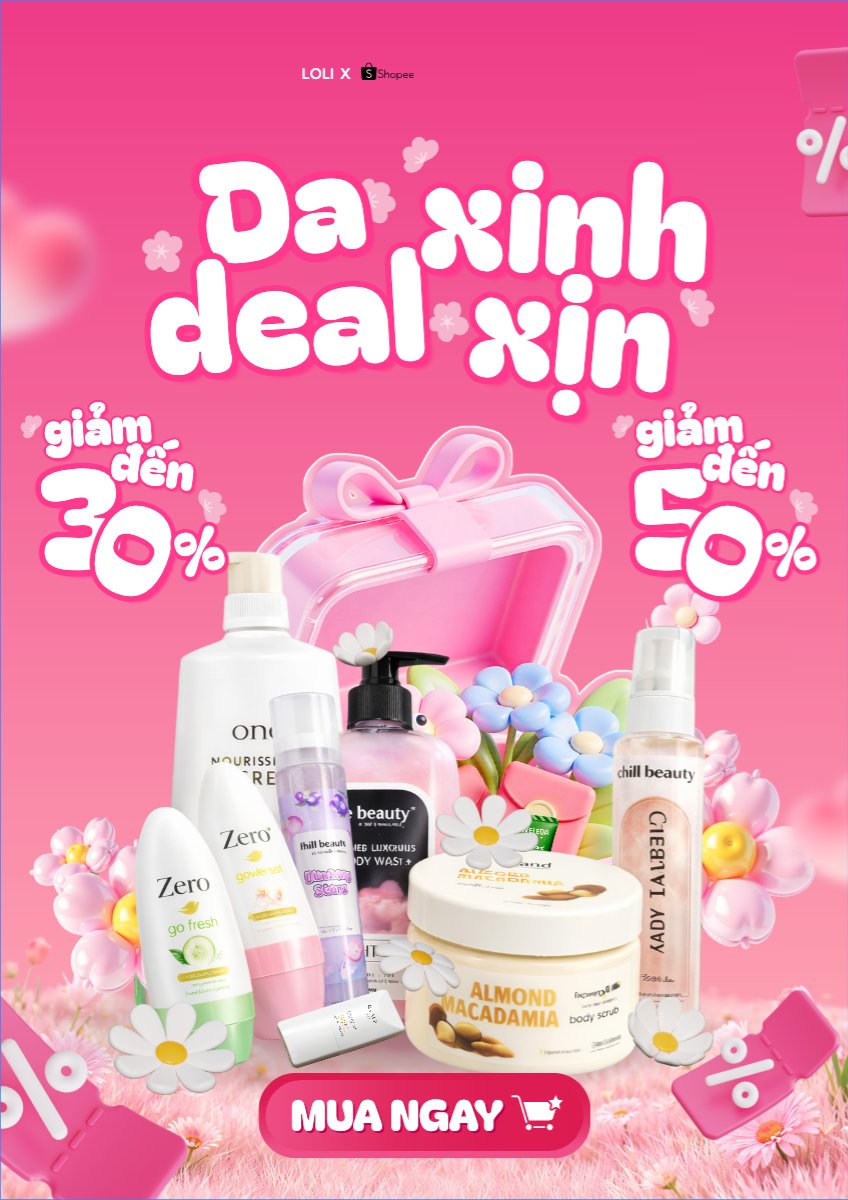 Da xinh deal xịn