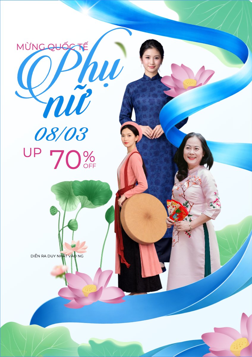 Chào mừng phụ nữ 8/3