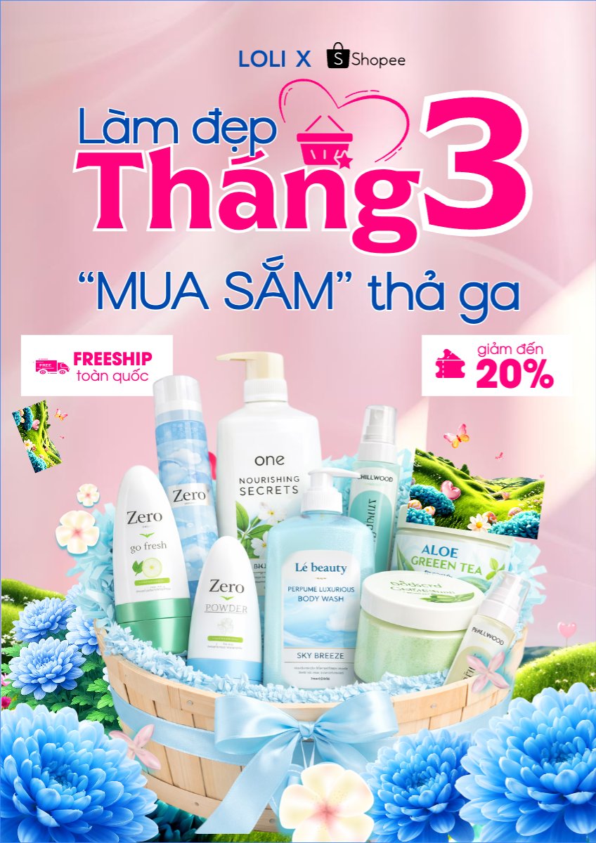 Làm đẹp tháng 3