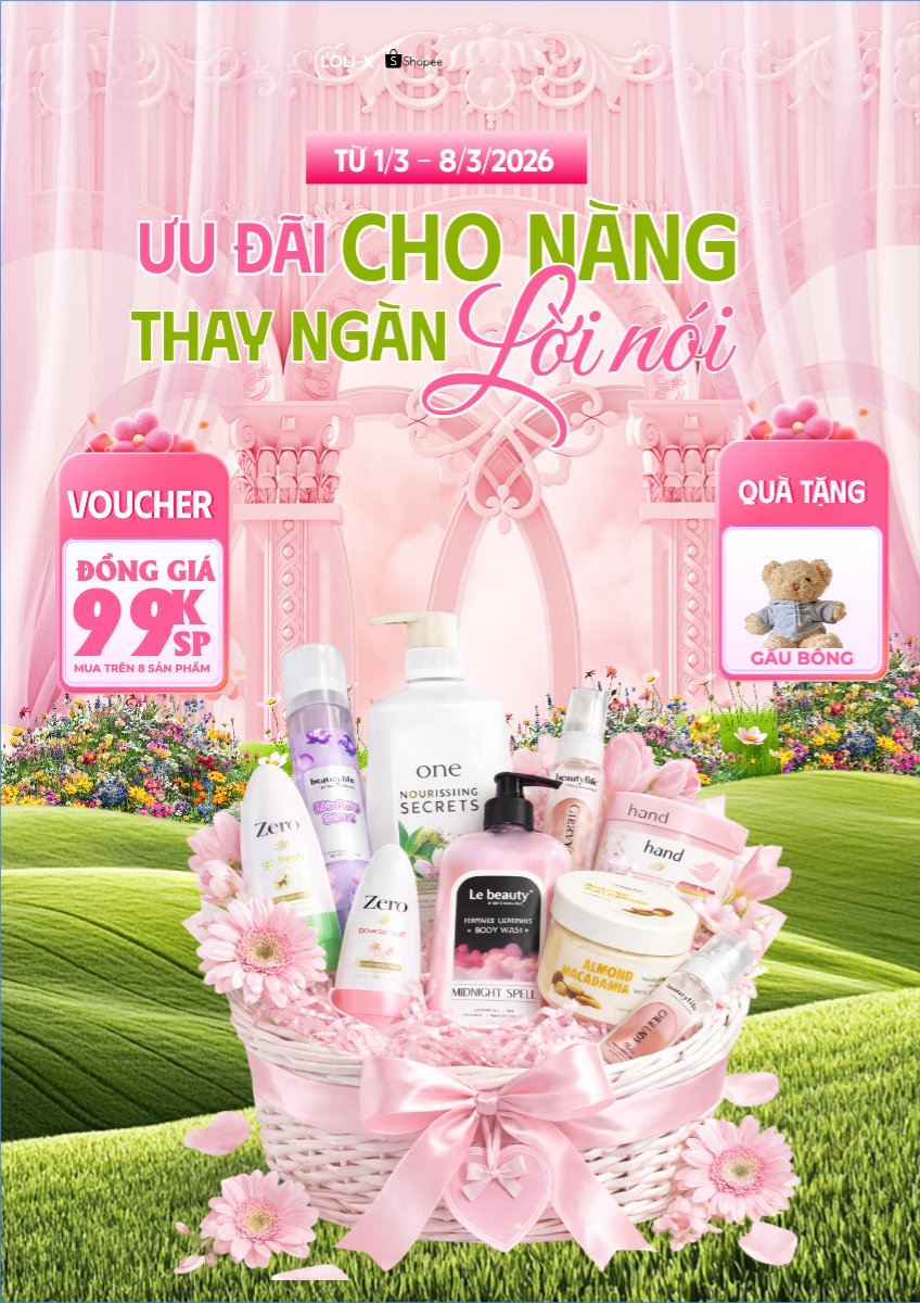 Bão sale tháng 3