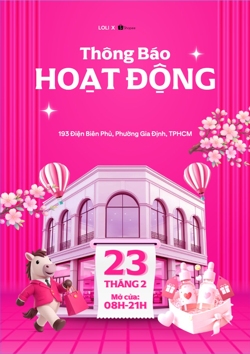 Thông báo hoạt động trở lại