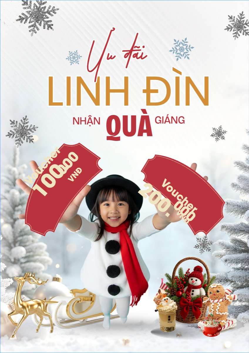 Ưu đãi linh đình nhận quà giáng sinh