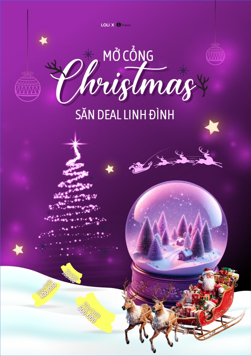 Mở cổng Christmas săn deal linh đình