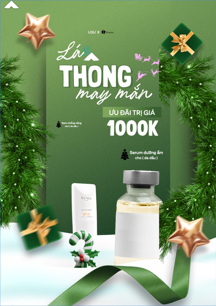 Lá thông may mắn