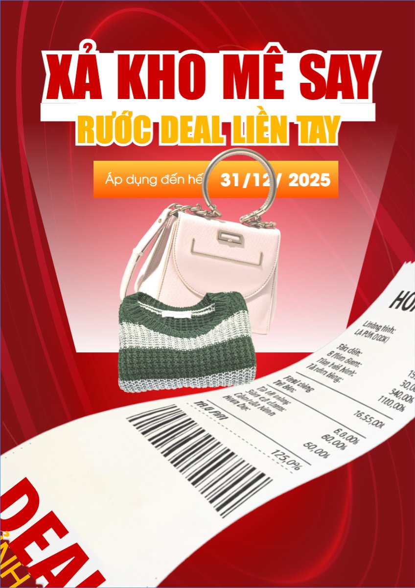 Xả kho mê say rước deal liền tay