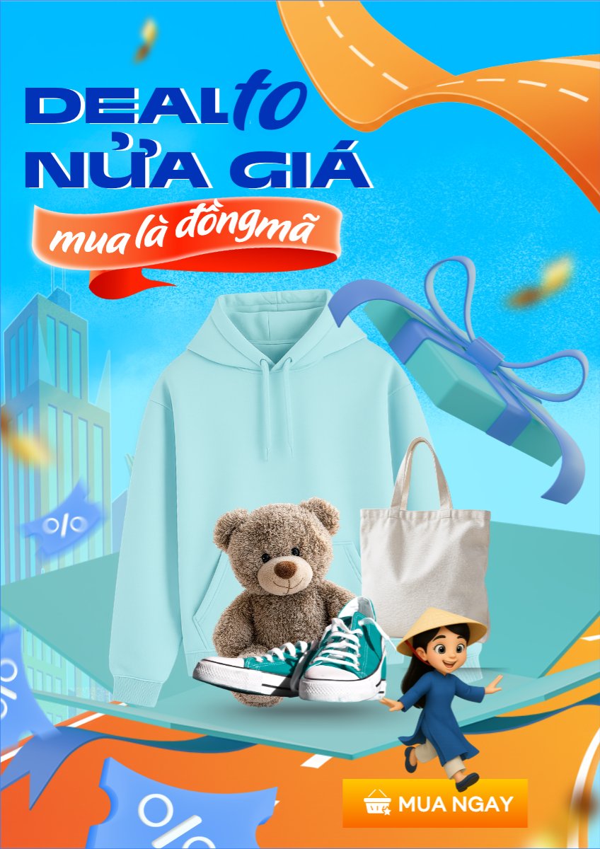 Deal to nửa giá mua là đồng mã