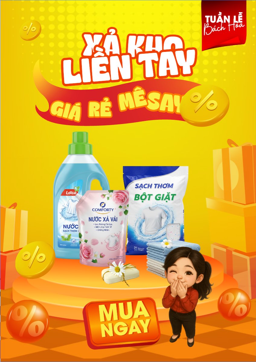 Xả kho liền tay giá rẻ mê say