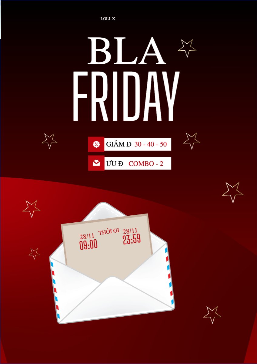 Black friday giảm giá