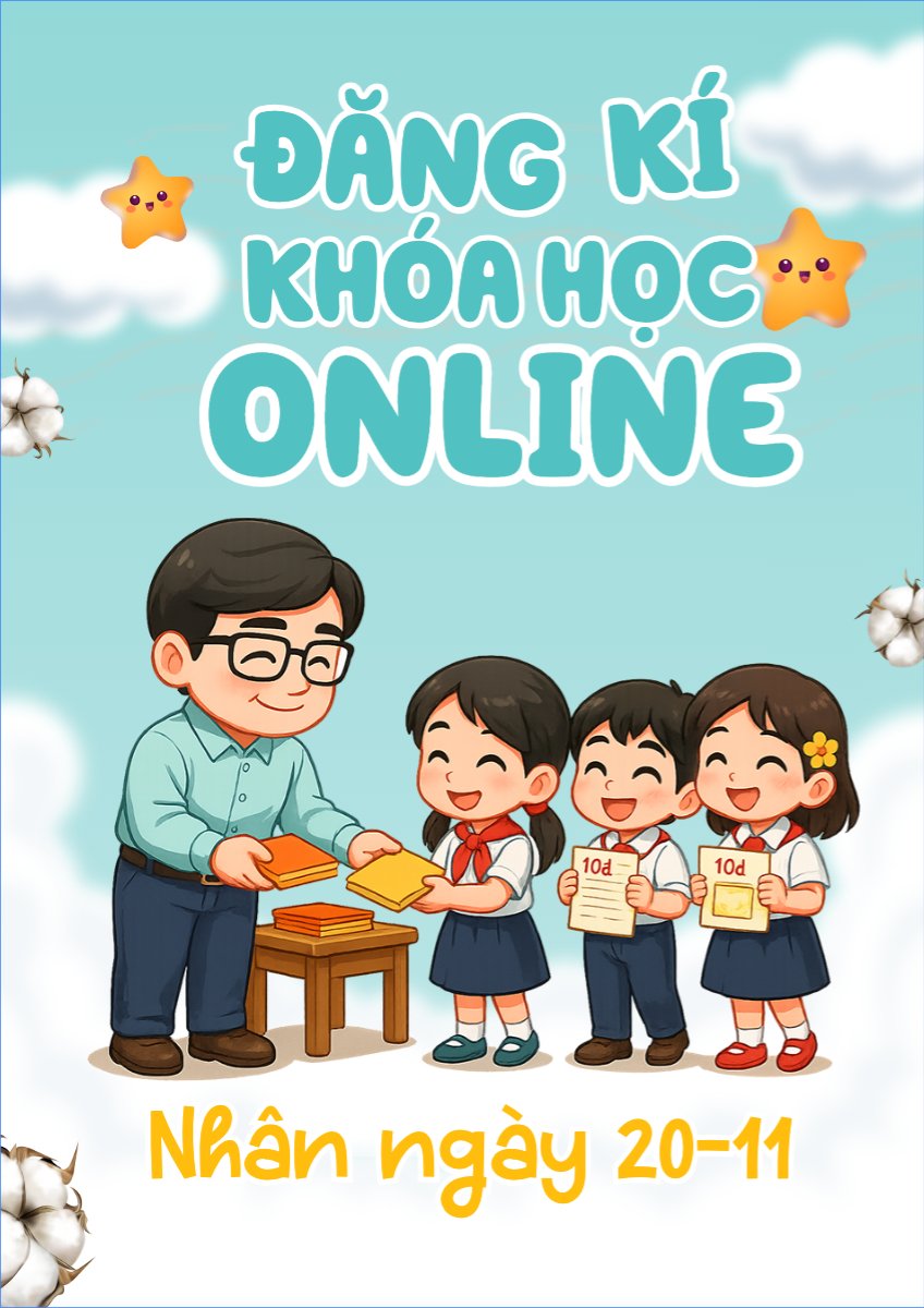 Đăng kí khóa học online