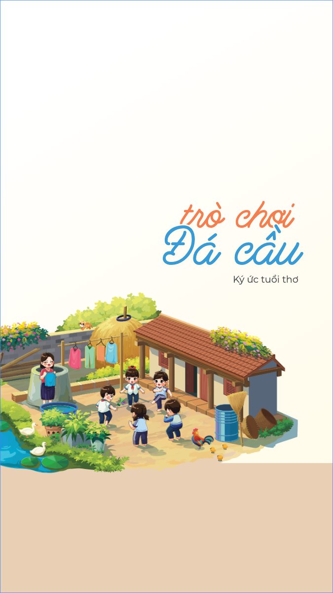 Đá cầu, trò chơi dân gian, truyền thống, Việt Nam, traditional, dễ thương, cute, chibi, hoạt hình, cartoon