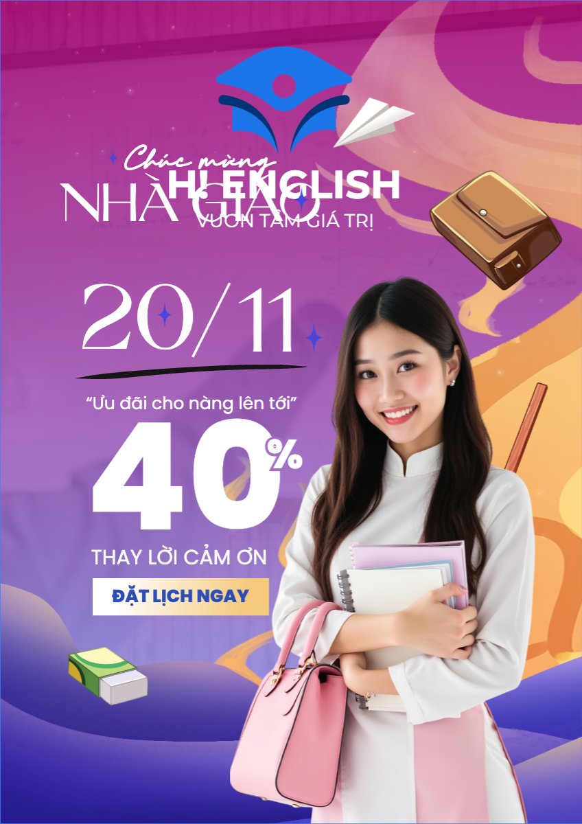Chúc mừng Ngày Nhà Giáo Việt Nam 20/11