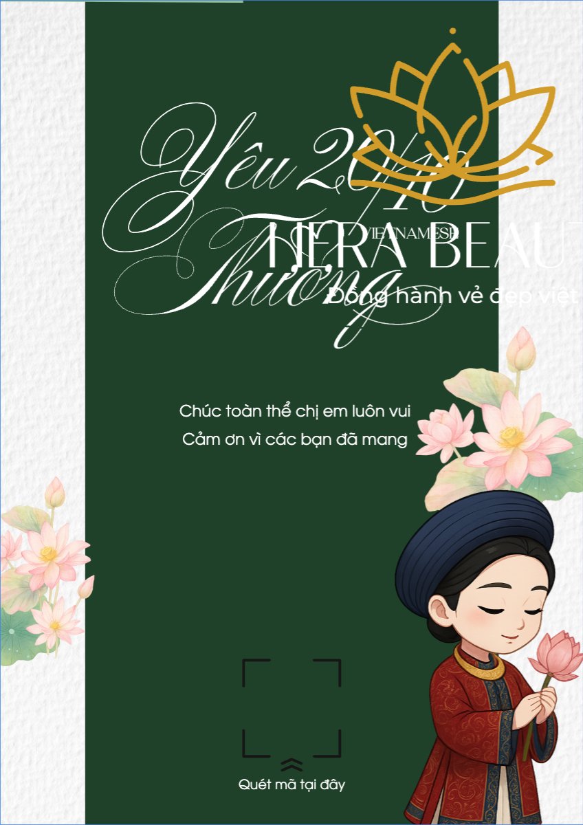 20/10, Ngày phụ nữ Việt Nam, Vietnamese Women's Day, phụ nữ, sự kiện, event, hiện đại, modern, đơn giản, simple