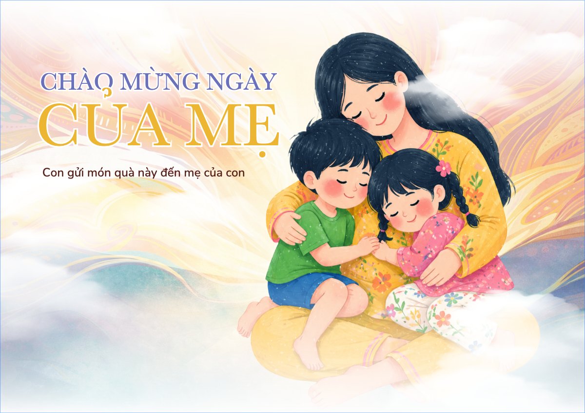 Chúc mừng ngày của Mẹ