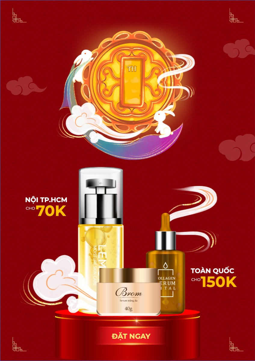 Trung thu, Tết Đoàn Viên, mid-autumn festival, sự kiện, event, lễ hội, festival, mỹ phẩm, beauty, làm đẹp, sale, giảm giá, dễ thương, cute