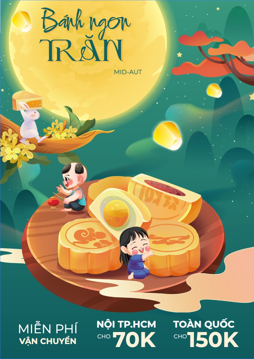 Trung thu, Tết Đoàn Viên, mid-autumn festival, sự kiện, event, lễ hội, festival, ẩm thực, food, bánh trung thu, cute, dễ thương
