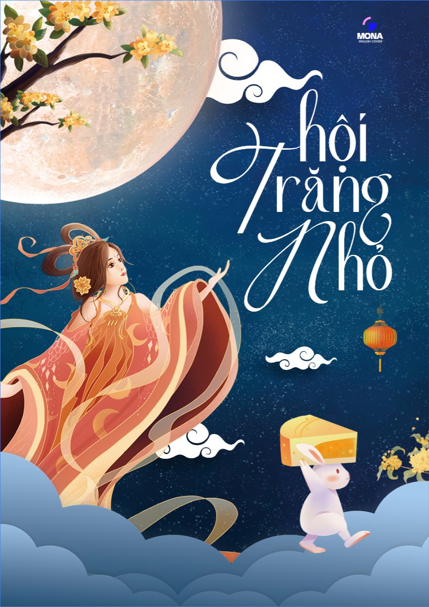 Trung thu, Tết Đoàn Viên, mid-autumn festival, sự kiện, event, dễ thương, cute, chibi, hoạt hình, cartoon