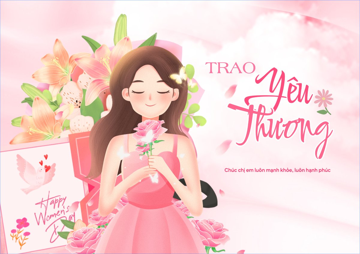 Trao gửi yêu thương 8/3