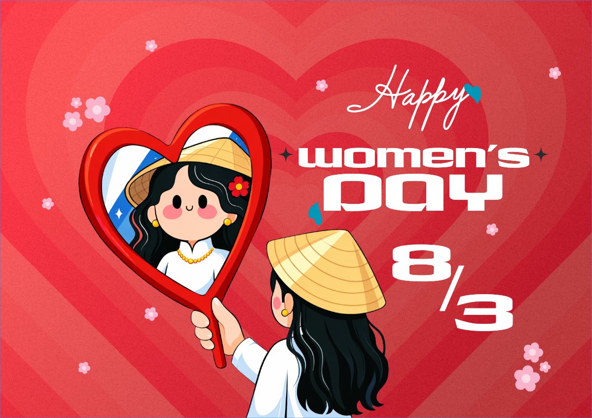 Happy Women's Day 8/3
