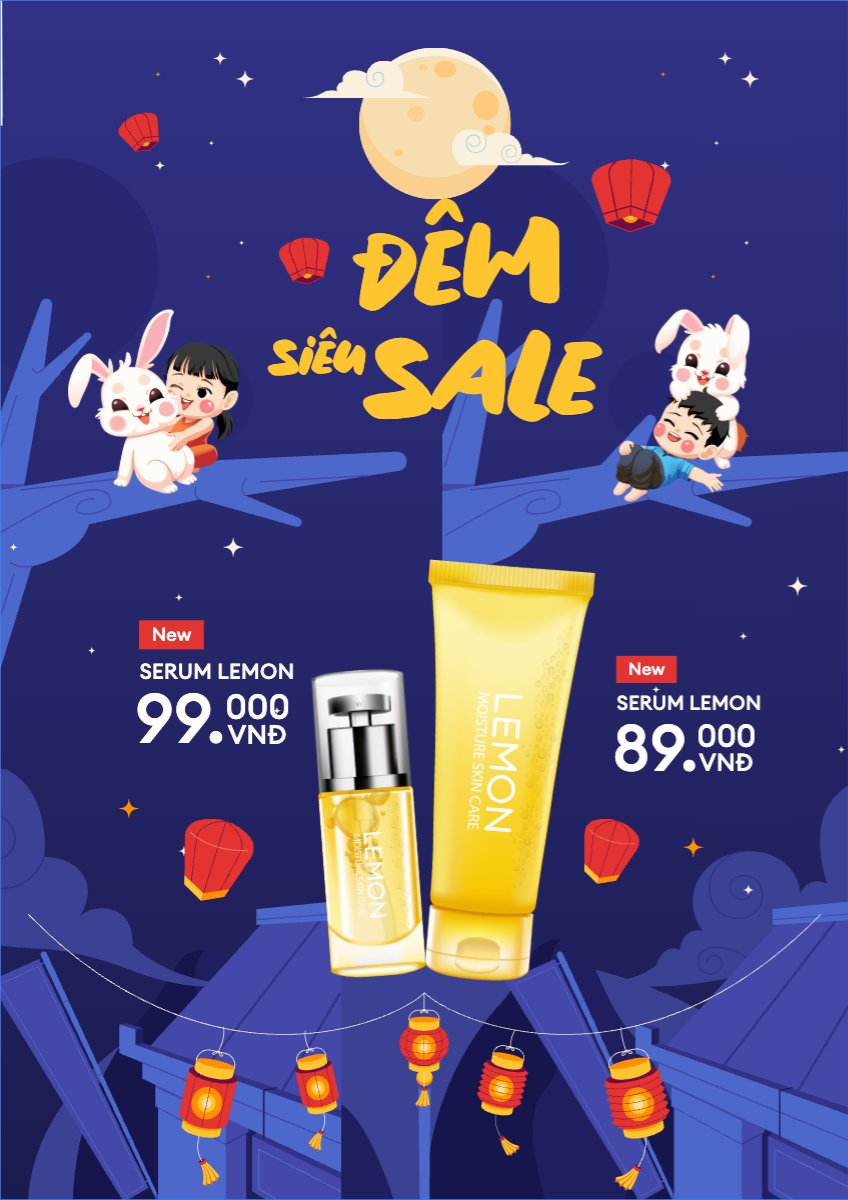 Trung thu, Tết Đoàn Viên, mid-autumn festival, sự kiện, event, lễ hội, festival, mỹ phẩm, beauty, làm đẹp, sale, giảm giá, dễ thương, cute