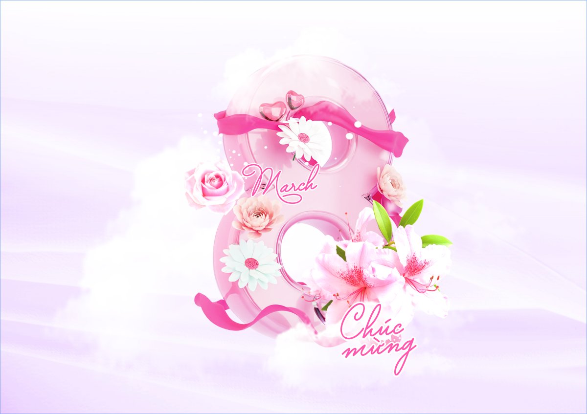 Chúc mừng ngày Quốc tế phụ nữ 8/3