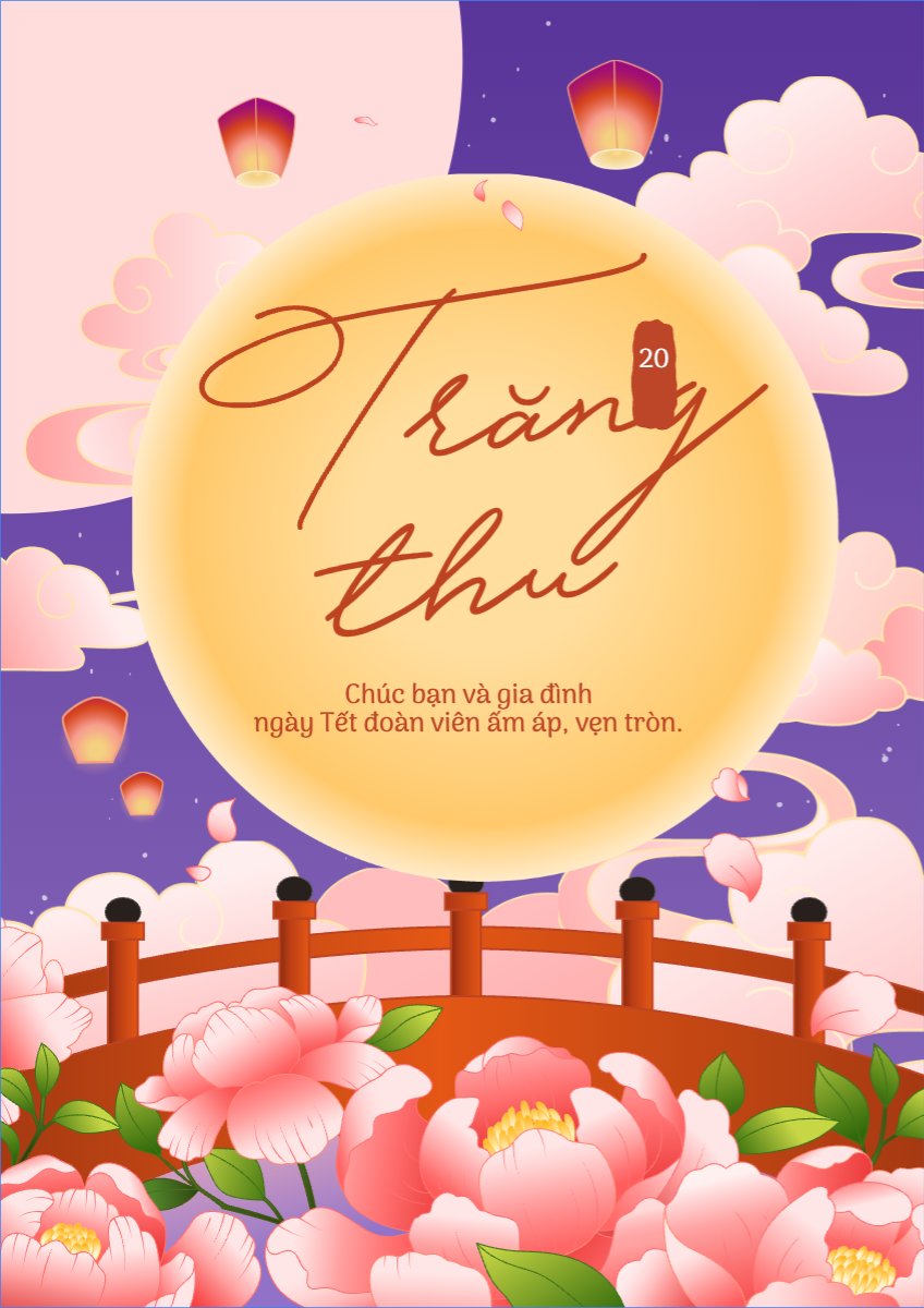 Trung thu, Tết Đoàn Viên, mid-autumn festival, sự kiện, event, lễ hội, festival, dễ thương, cute, chibi, hoạt hình, cartoon
