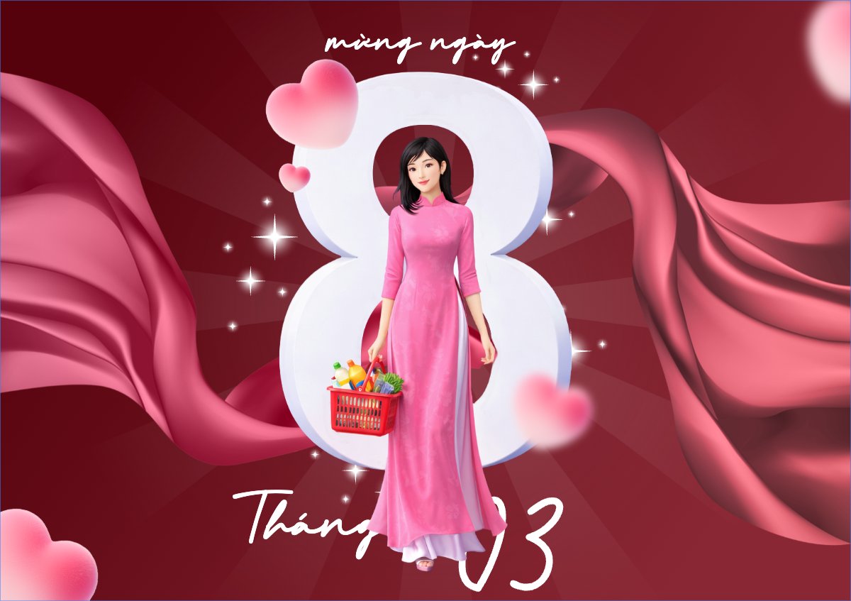 Mừng ngày 8 tháng 3