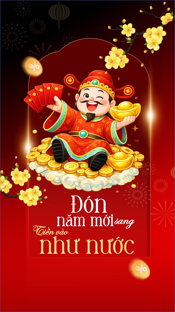 Năm mới sang tiền vào như nước