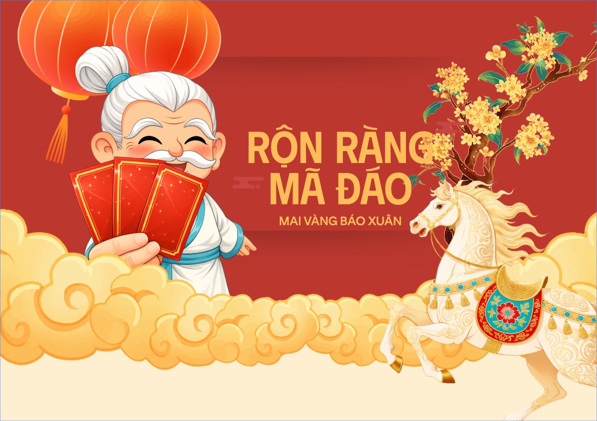 Rộn ràng mã đáo