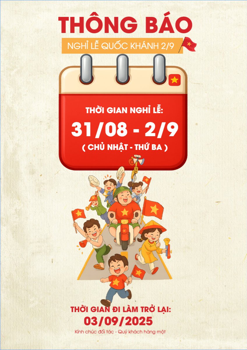 2/9, Quốc Khánh, lễ hội, thông báo, lịch nghỉ, Việt Nam, sự kiện, dễ thương, cute, chibi, hoạt hình, cartoon