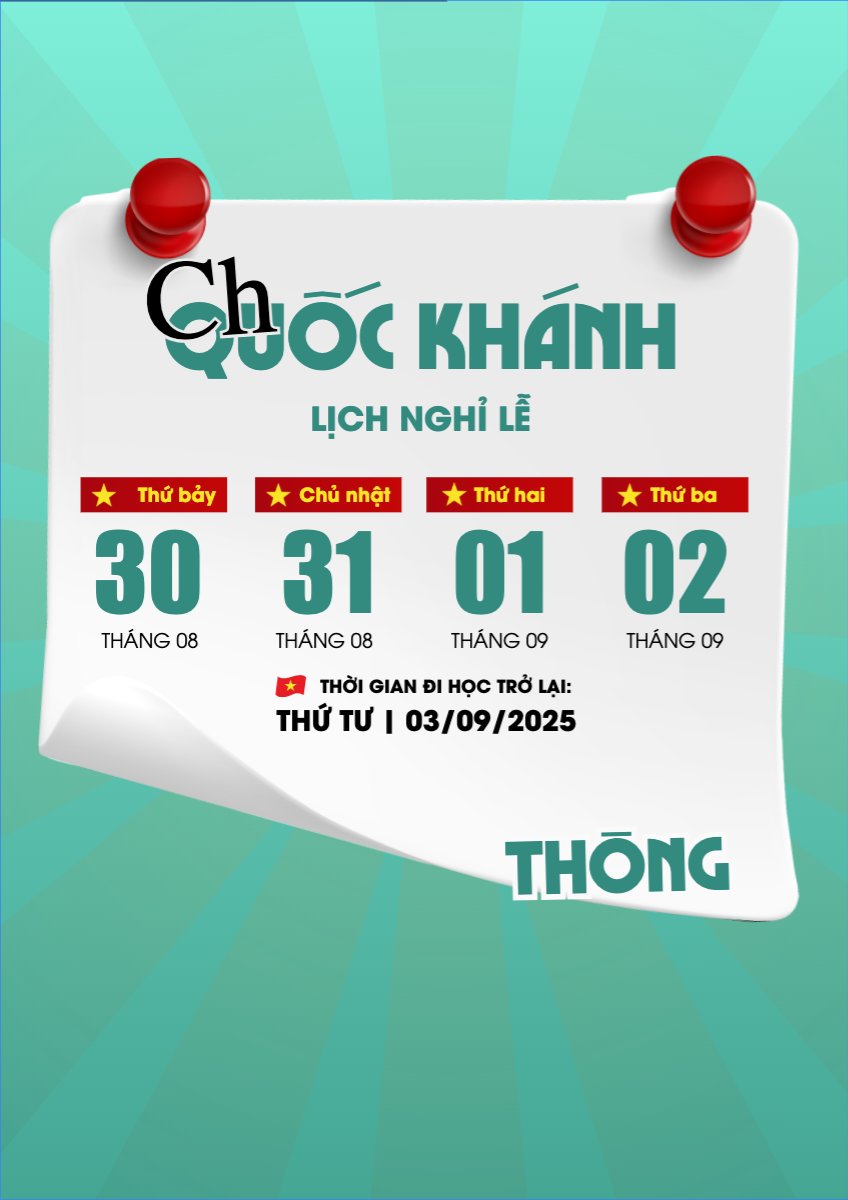 2/9, Quốc Khánh, lễ hội, thông báo, lịch nghỉ, Việt Nam, sự kiện, event, hiện đại, modern
