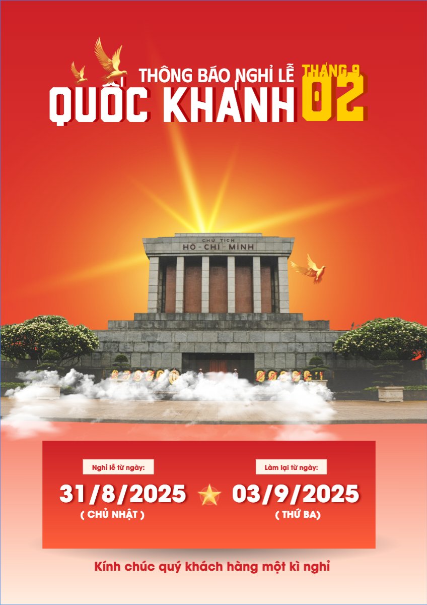 2/9, Quốc Khánh, lễ hội, thông báo, lịch nghỉ, Việt Nam, sự kiện, event, hiện đại, modern