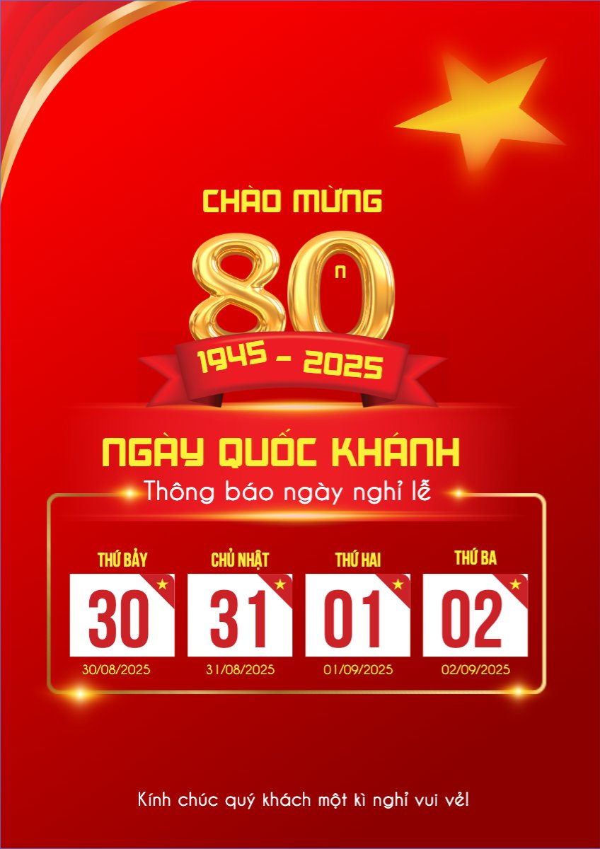 2/9, Quốc Khánh, lễ hội, thông báo, lịch nghỉ, Việt Nam, sự kiện, event, hiện đại, modern