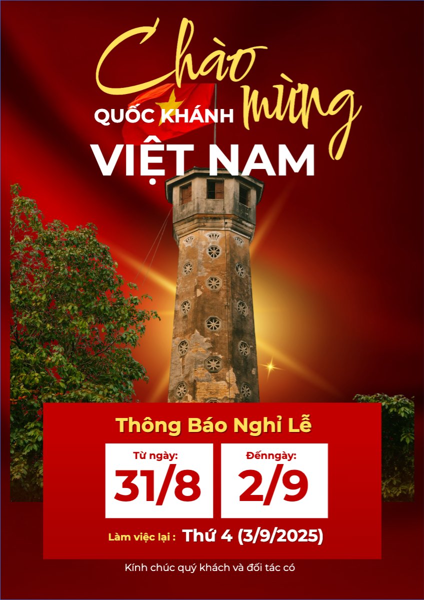 2/9, Quốc Khánh, lễ hội, thông báo, lịch nghỉ, Việt Nam, sự kiện, event, hiện đại, modern