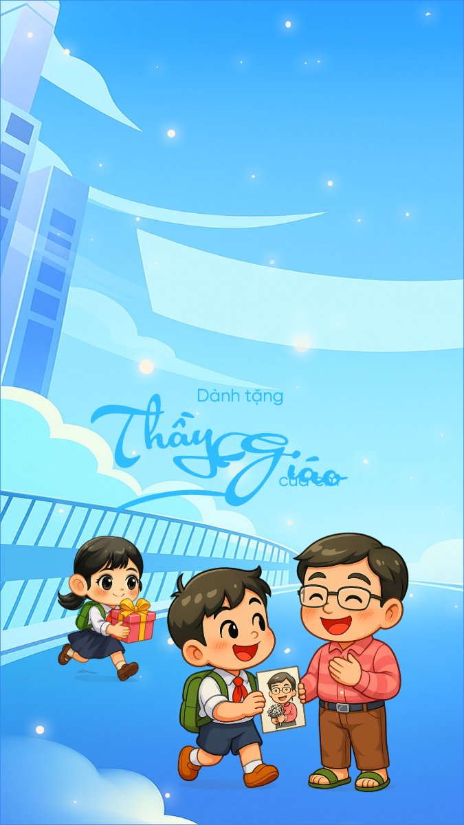 Dành tặng thầy giáo của em